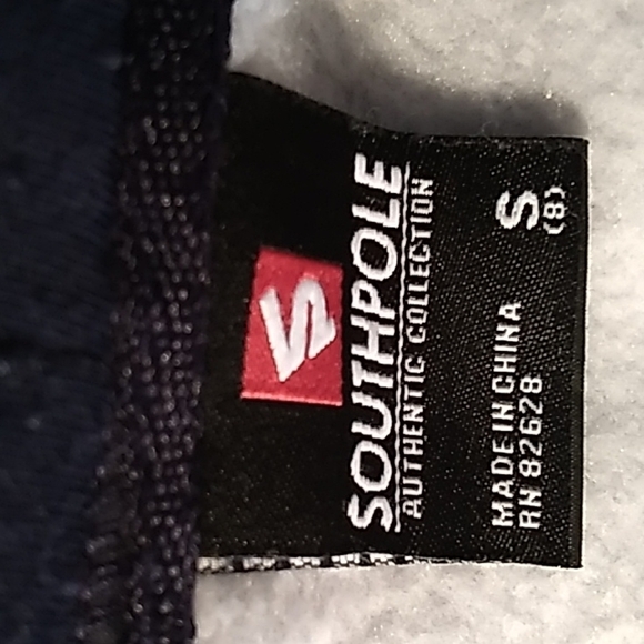 Southpole 1990s fleece hoodie jacket small boys size 8 y2k - Picture 6 of 6